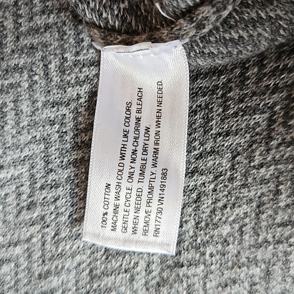 Merona Gray Button Down Cardigan Sweater Sz XL - Picture 7 of 7